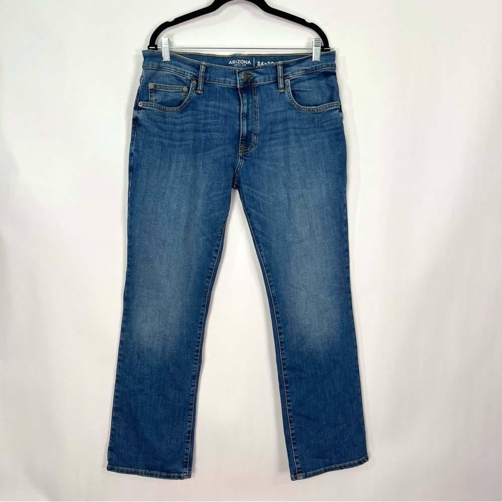 Arizona Men’s Straight Bootcut Leg Jeans Sz 34 x 30